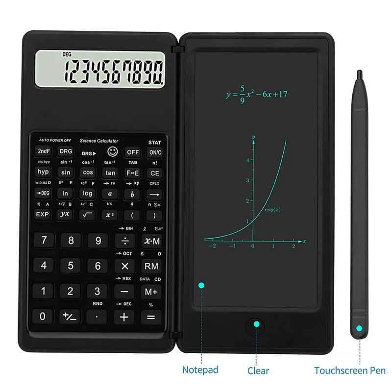 Calculadora Científica com Tablet de Escrita